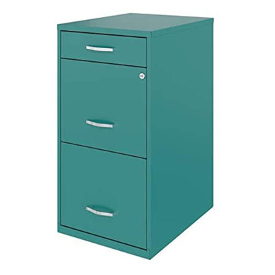 14.25'' Wide 3 -Drawer Steel File Cabinet