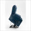Fauteuils inclinables, surdimensionné à 180 ° avec moteur OKIN | Bleu marine | Velours