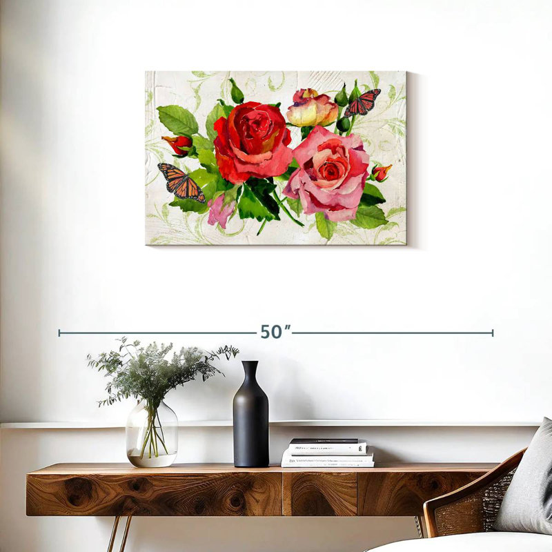 Harnek Romantic Red Roses Bouquet, 20" H x 30" W