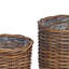  Planter Basket With Storage 2 Pcs Decor Container Display Woven Outdoor-639266529