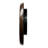 QXA810BLH Wall Clock, Dark Brown-970993171