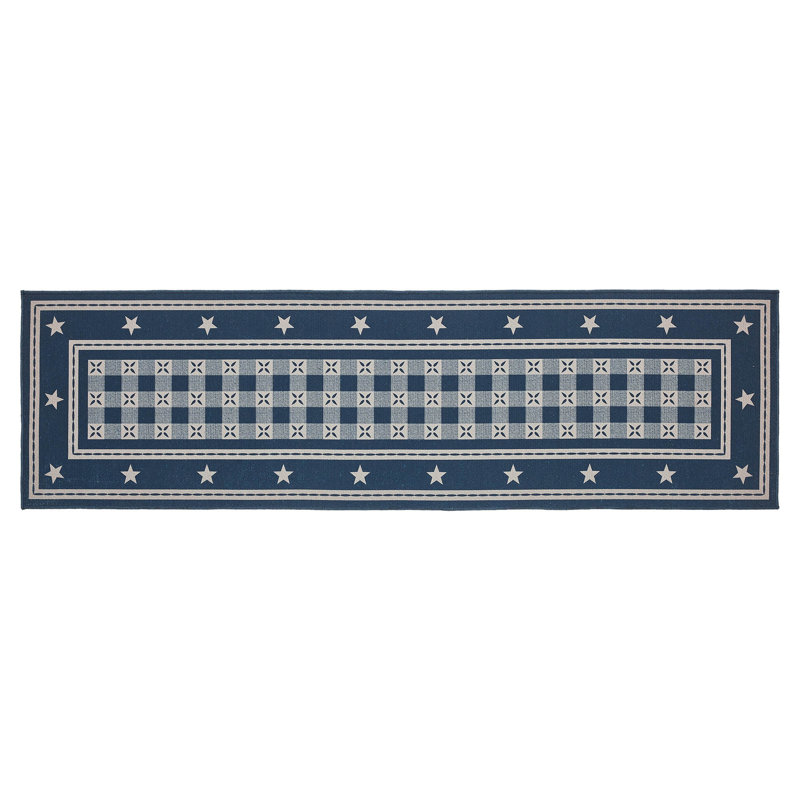 Tapis intérieur / extérieur Bronez, Tapis de couloir 1 pi 10 po x 6 pi 6 po