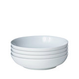 White Set Of 4 Pasta Bowls