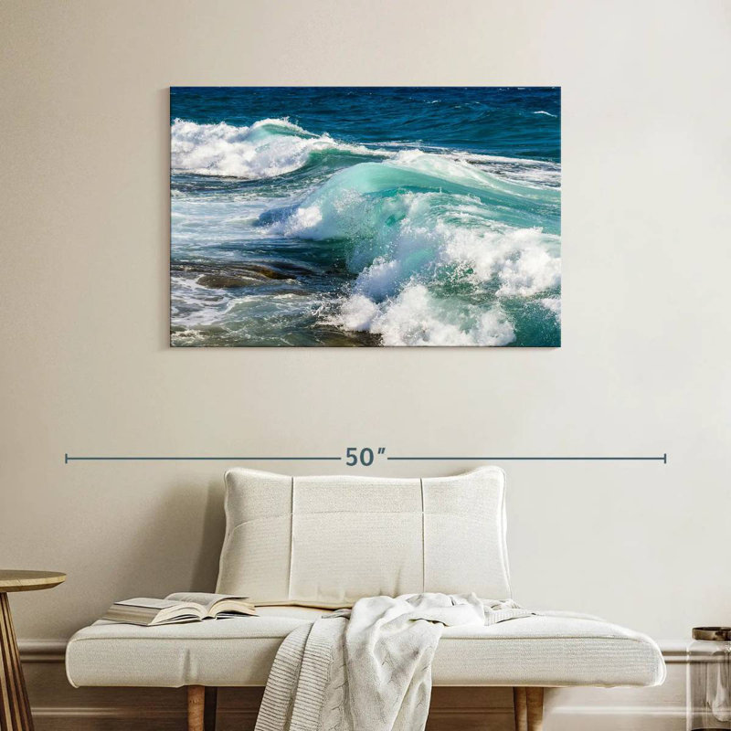 Gillard Sea Glass Shore, 26" H x 39" W