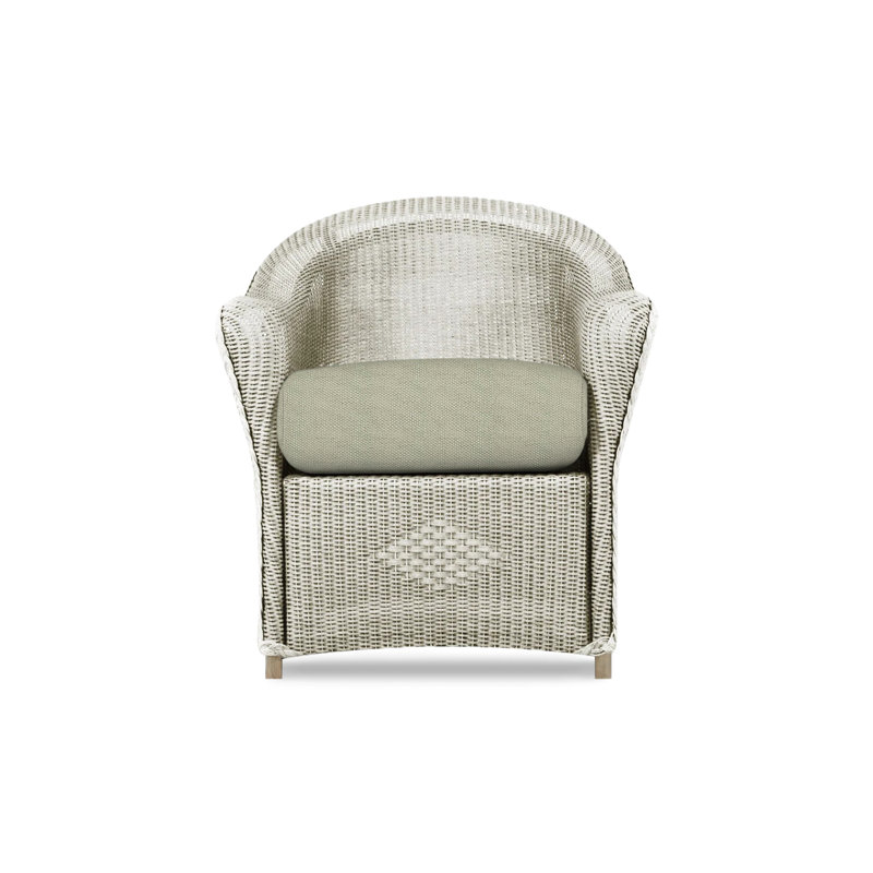 Reflections Outdoor Dining Armchair, Linen, Callen Celadon