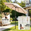 116cm Tilt Beach Parasol