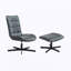 Chaise d'appoint et repose-pieds-130134273