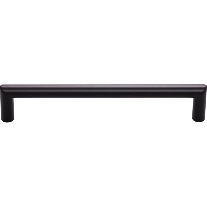Kinney Bar Pull, Flat Black, 6 5/16" Center to Center