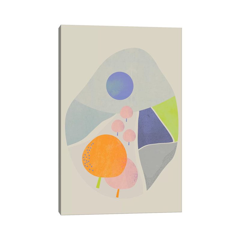Orchard No. 3 by Flatowl - Wrapped Canvas Gallery-Wrapped Canvas Giclée, 20.32 cm H x 30.48 cm W