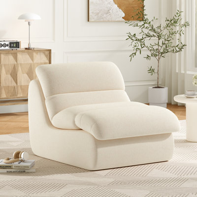 Chaise d'appoint rembourrée