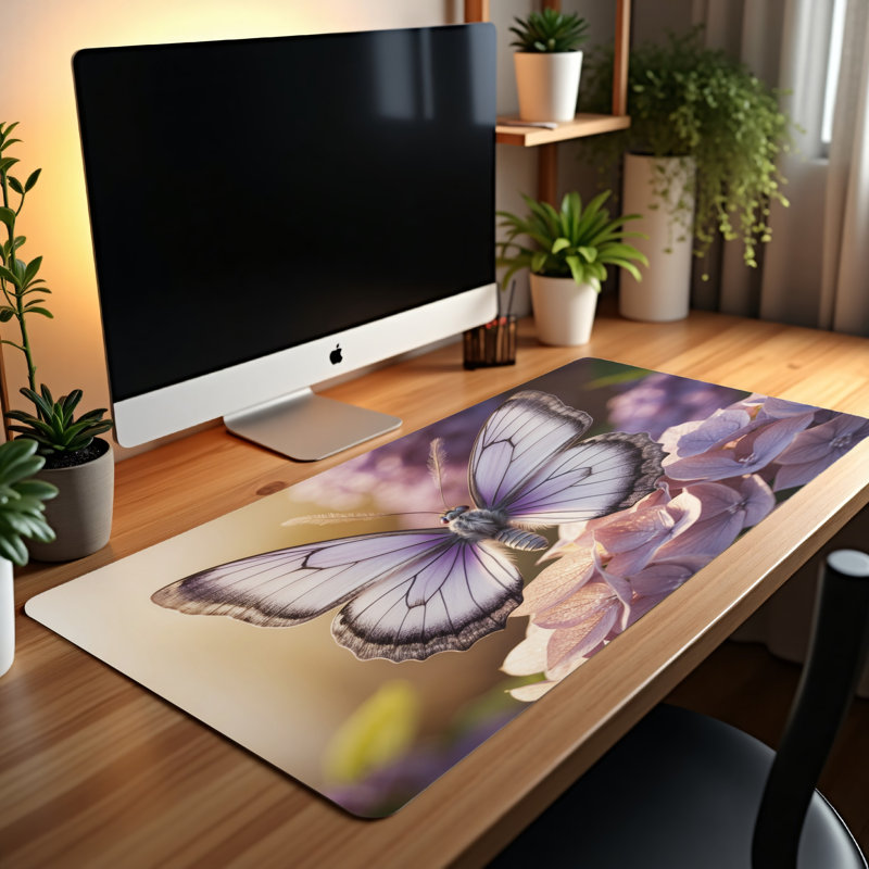 Polyester Desk Pad, 14.4x12.1