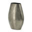 Vase ovale en aluminium
