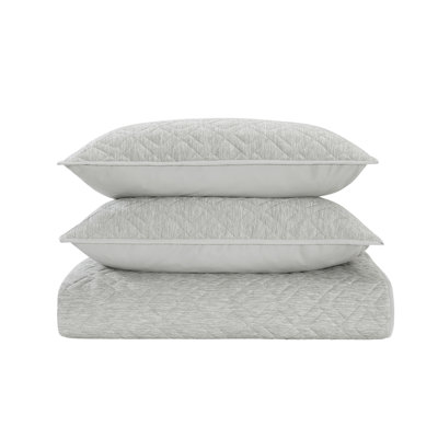 Henley 3pc Quilt Set - King