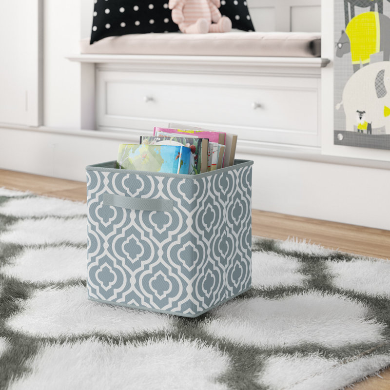 Bac de rangement en tissu Cubeicals, gris
