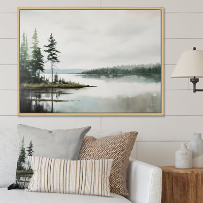 Scandinavian Lake Tranquility III - Lakes & Rivers Wall Art Living Room
