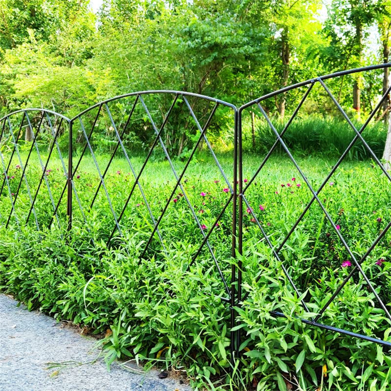 Calae 61cm H x 61cm W Metal Fence Panels