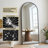 Oversized Arch Floor Mirror with Stand, Wall Mirror-34507446-38502323