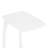 C-Shaped Side Table With Wheels 18.11(W)*13.78(D)*24.8(H)INCH-156165045