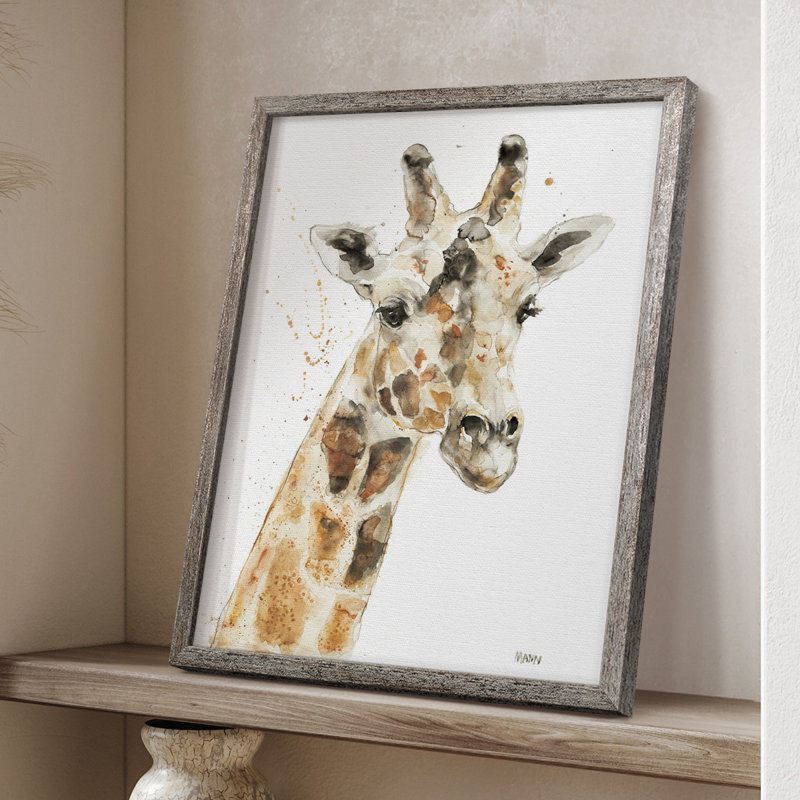 Savannah IV Framed Print - Solid Wood