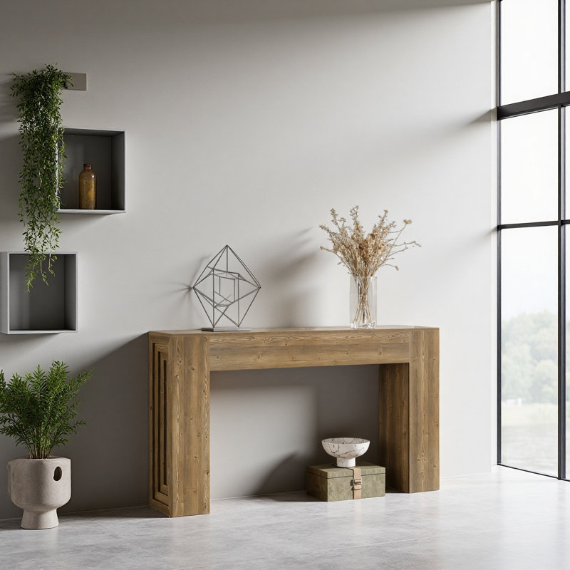 Large-Tabletop Sofa Table,Wooden Hallway Table,Console Table