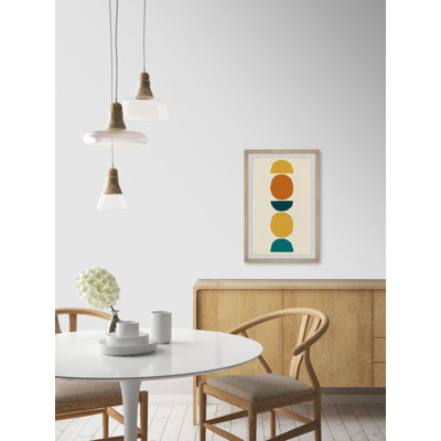 Enclosed Circles - Single Picture Frame Painting