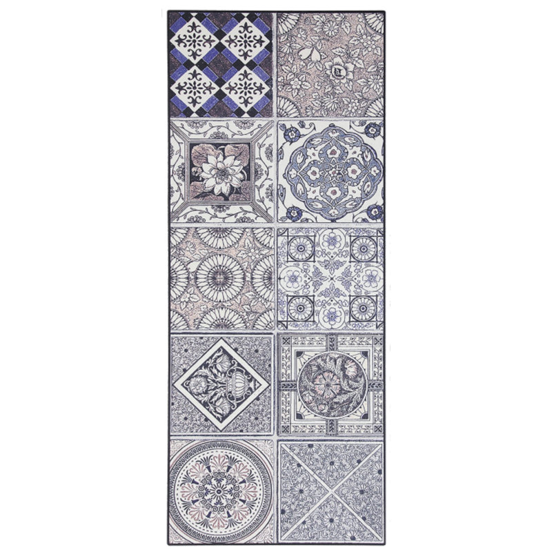 Egremont Runner Patchwork Area Rug, Runner 50 x 180cm
