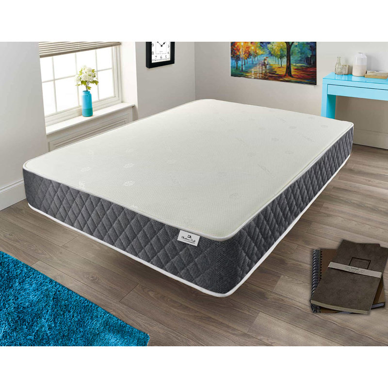 Mattress Craft 20cm Memory Foam Open Coil Mattress, Kingsize (5')