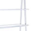 Bibliothèque blanche avec 6 tablettes (bibliothèque)
