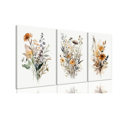3 Piece Wrapped Canvas Print