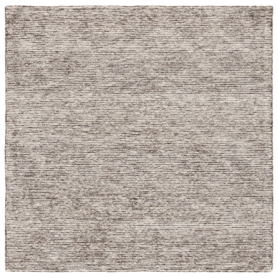 Kedwin Ebony Hand Tufted Wool Cotton Rug in Beige