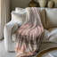 Jeté Boho Pink Hues - 1 pièce de qualité supérieure Sherpa-408601708