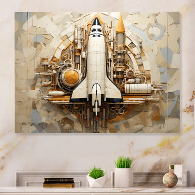 «Vintage Cosmic Space Shuttle Voyage» sur