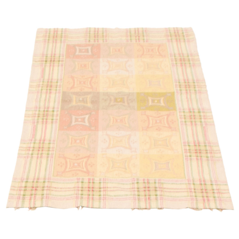 Ayse One-of-a-Kind Rectangle 2'11" x 5'1" New Age Rectangle Wool Area Rug in Beige and Cream