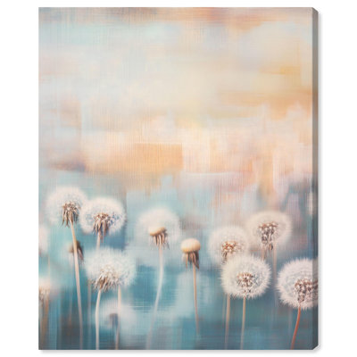 Art floral occidental sur toile Fading Fluff II par Art Remedy