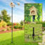 80'' H  Wooden Bird Feeder Station