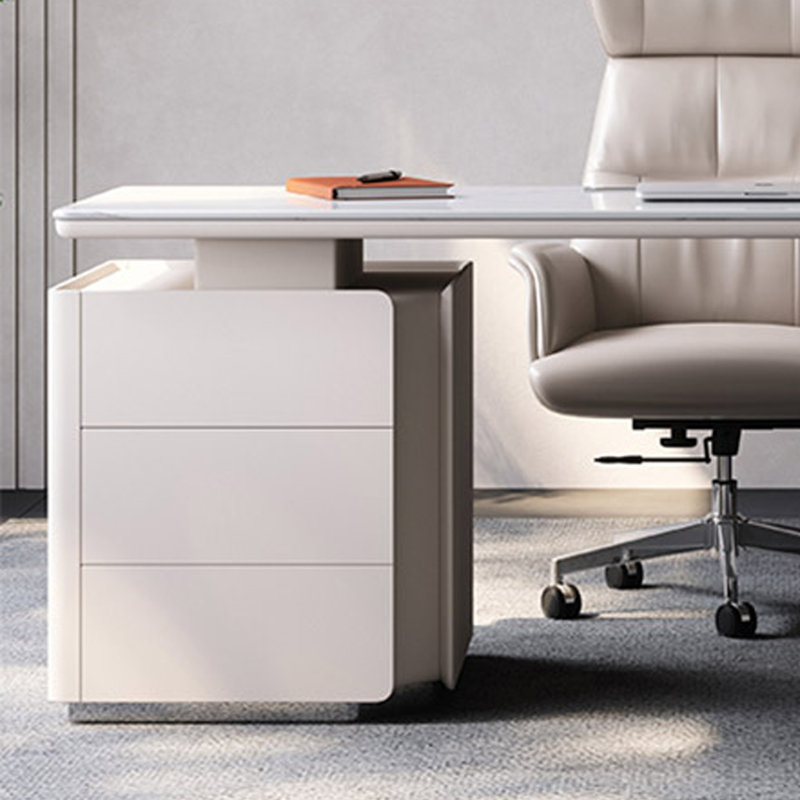 Bureau italien moderne, H 29,53 po x l 62,99 po x P 27,56 po
