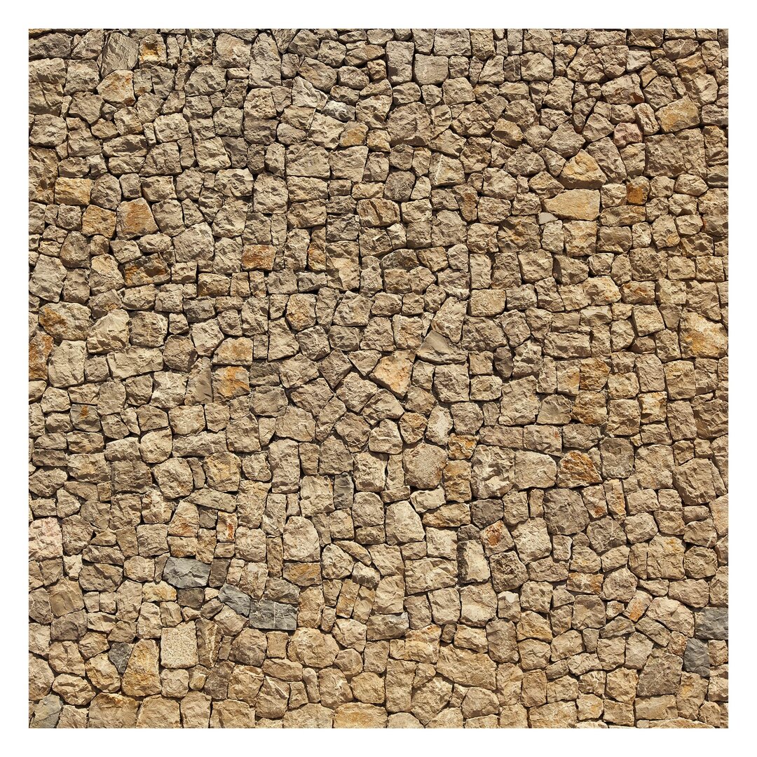 Strukturierte Tapete Old Paving Stone Wall 1,92 m x 192 cm