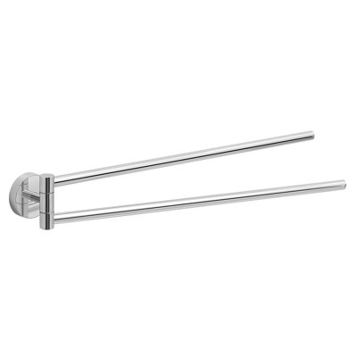 36cm Wall Mounted Double Towel Rail