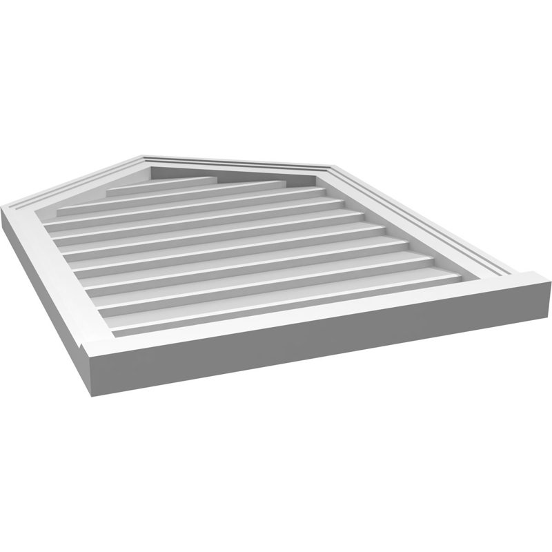 Ventilateur à pignon en uréthane non-fonctionnel Signature, H 32 po x l 24 po x P 2 po