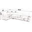 Canapé modulaire en lin 141,5 po Brinsley-692713989