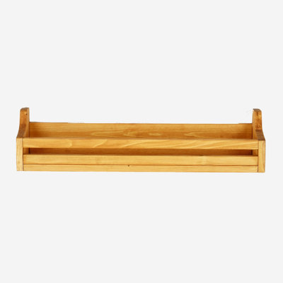 Rustic Wooden Spice Rack