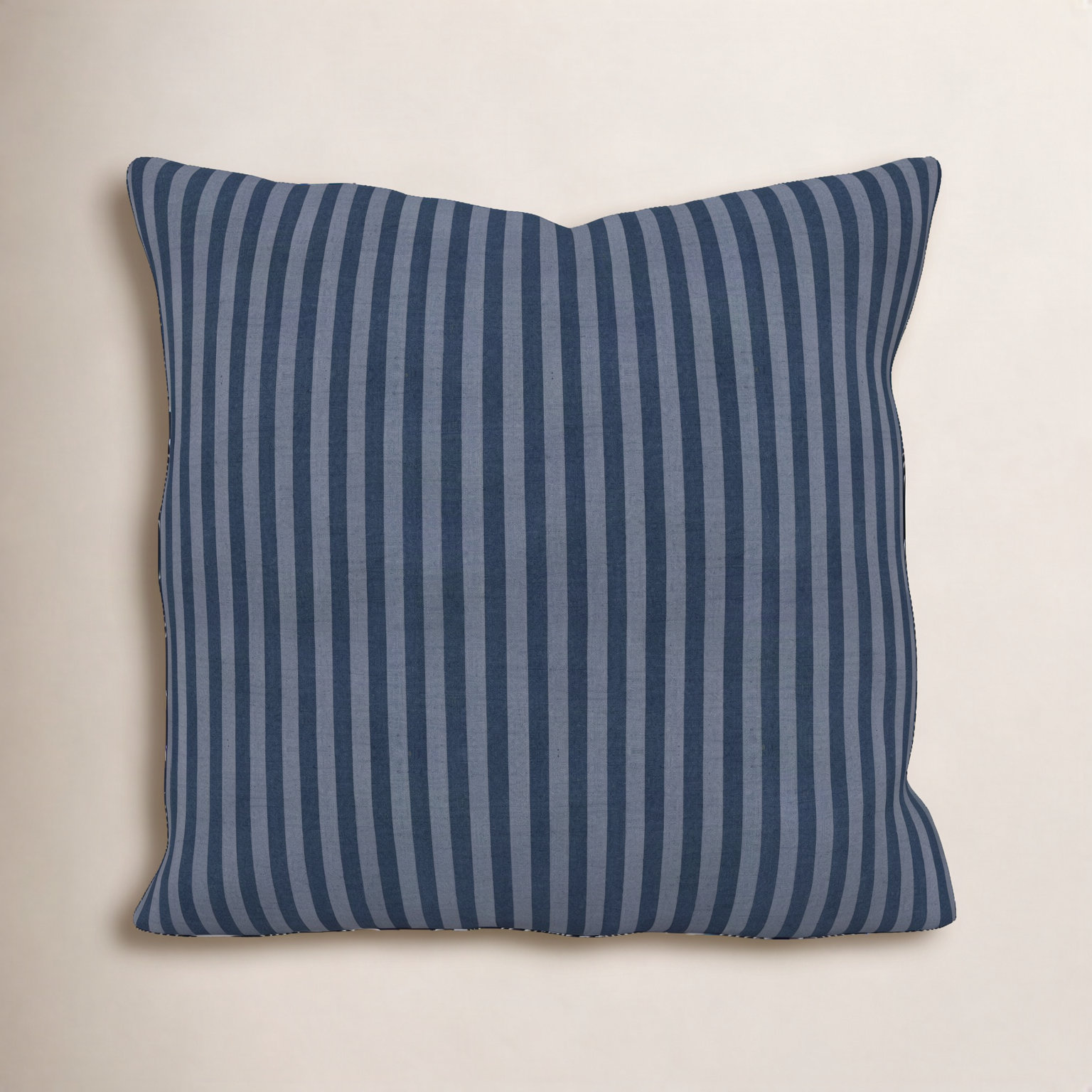 Kacy Sunbrella® Throw Pillow, Sail Away Denim, 18 x 18 x 3
