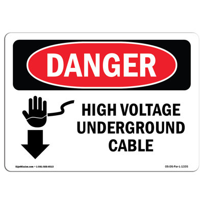 Panneau de danger OSHA