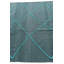 Tapis bleu sarcelle Jared