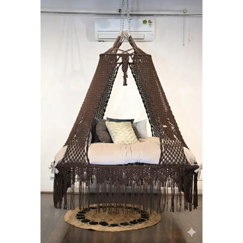2 Person Porch Swing with Canopy