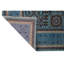 Hand Knotted Wool Area Rug in Turquoise