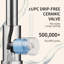 Modern Kitchen Faucets, Brushed Nickel Steel Industrial Sink Sprayer