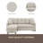 Modular Sleeper Sectional Sofa With Storage-1495002125