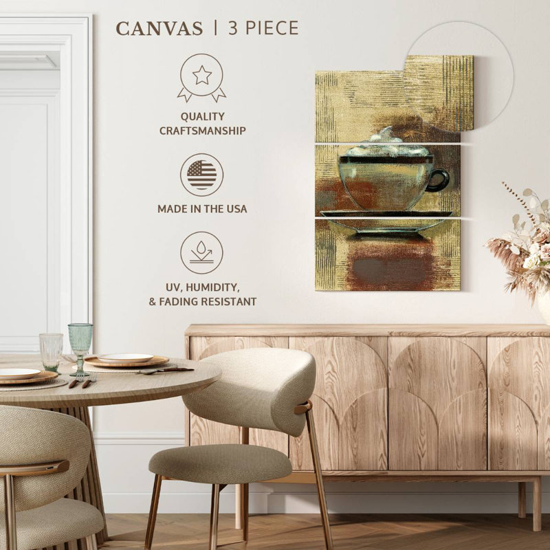 Yarlin Cafe Classico II Neutral, 32" H x 20" W