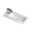 Fusion 605mm Single Bathroom Vanity with Integrated Polymarble Basin-32304484